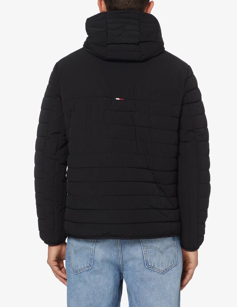 rinascente Tommy Hilfiger Giacca con cappuccio stretch padded - Nero