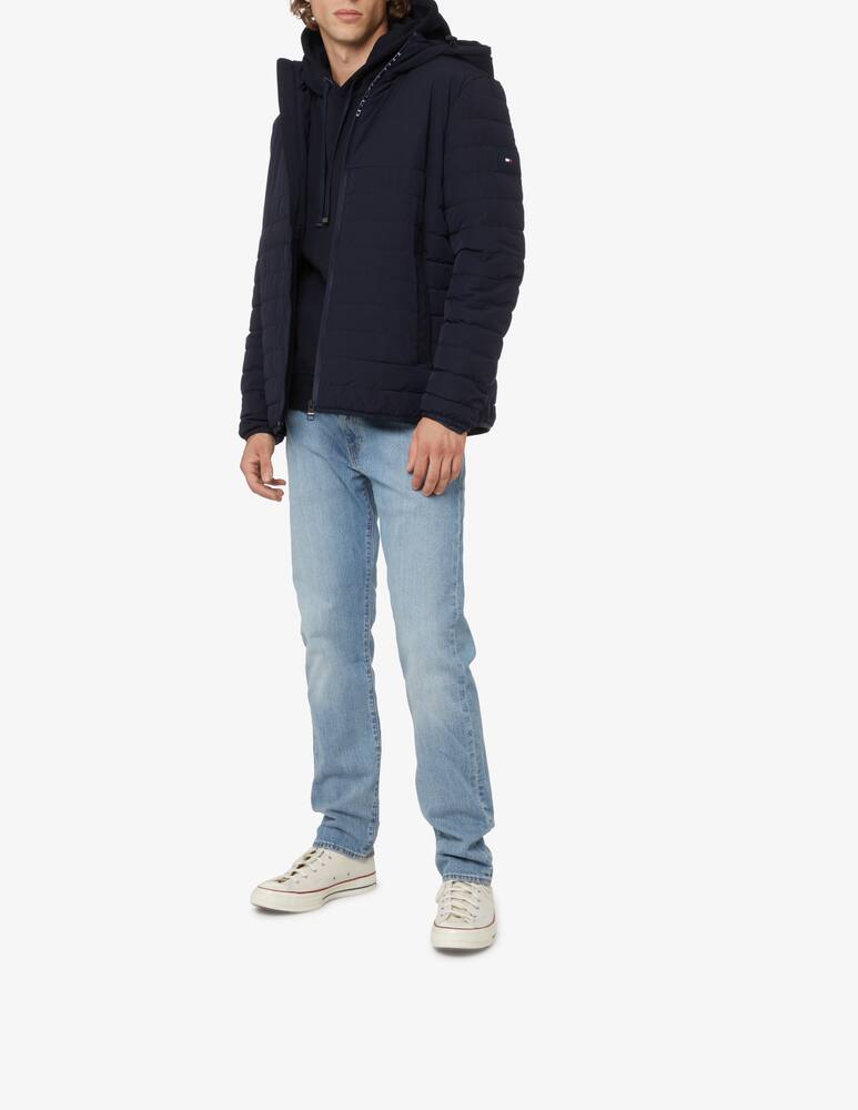 rinascente Tommy Hilfiger Padded hooded jacket - Blue