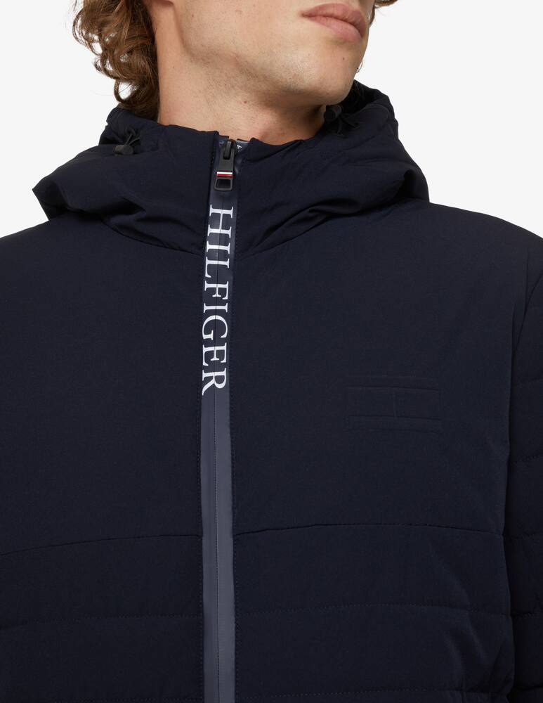 rinascente Tommy Hilfiger Padded hooded jacket - Blue