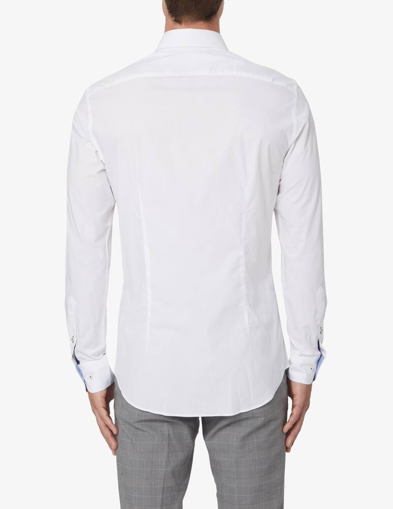 rinascente Tommy Hilfiger Camicia slim fit in popeline - bianco