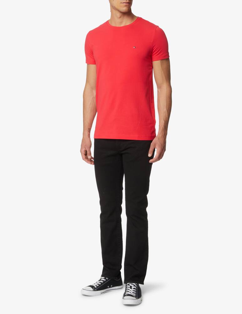 rinascente Tommy Hilfiger Maglietta manica corta loghino petto flag - Rosso