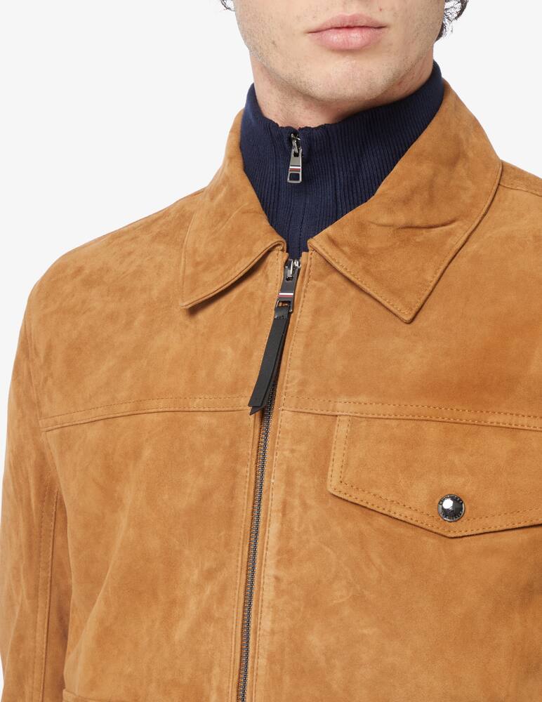 rinascente Tommy Hilfiger Giacca bomber con taschino suede - Marrone