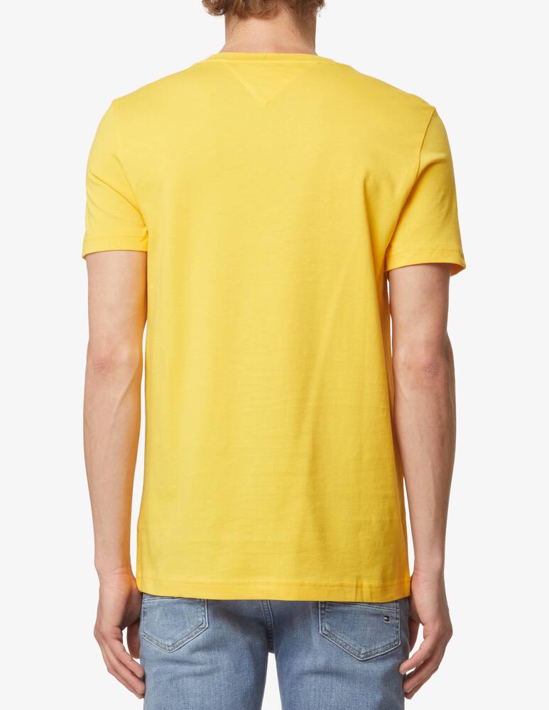 rinascente Tommy Hilfiger Maglietta manica corta logo scritta - Giallo