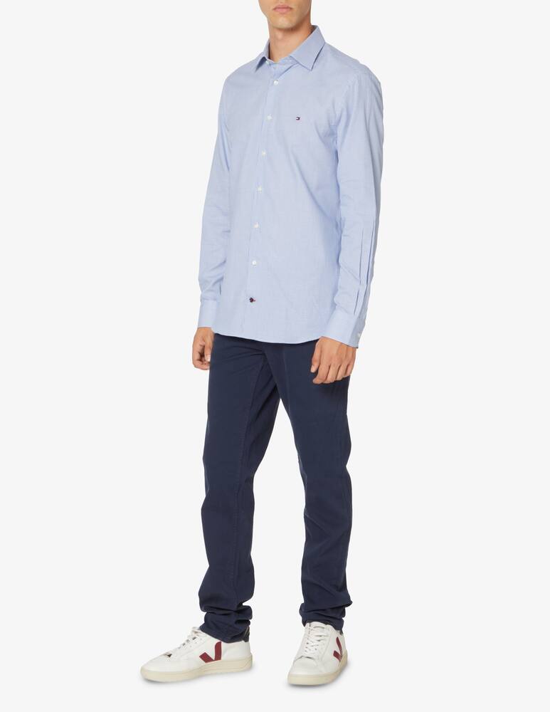 rinascente Tommy Hilfiger Camicia regular fit in cotone - bianco