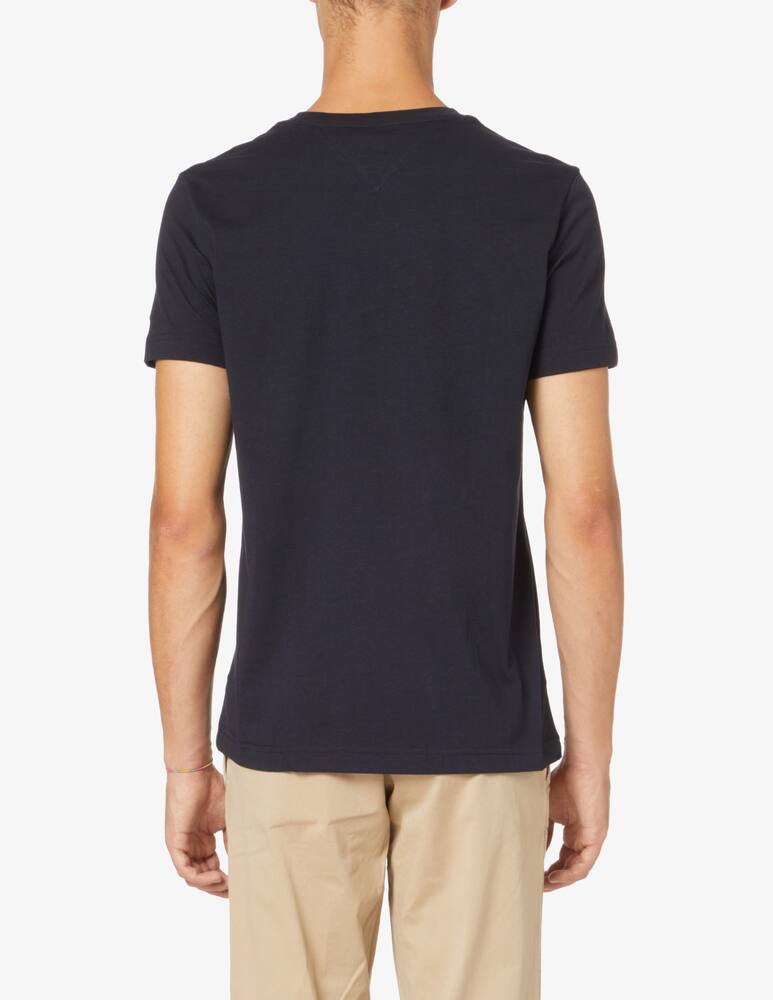 rinascente Tommy Hilfiger Linear flag logo t-shirt - Blue