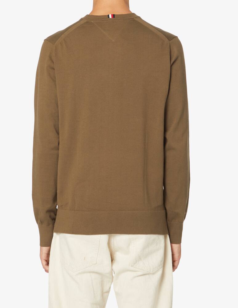 rinascente Tommy Hilfiger Basic pima cotton sweater - Green