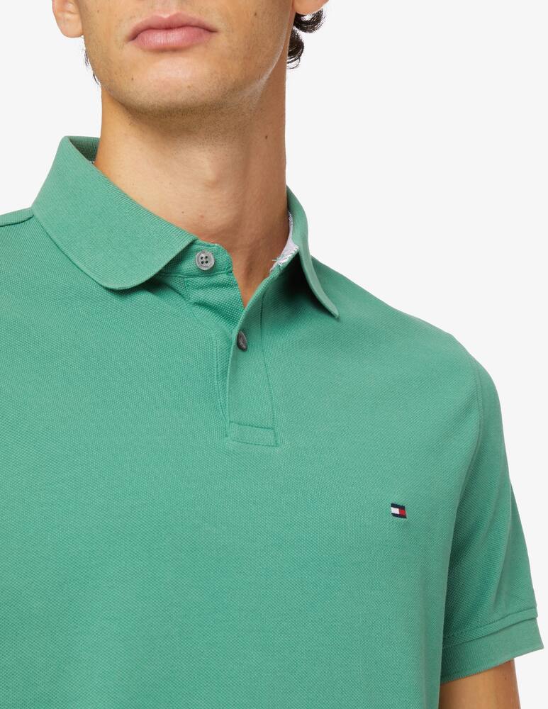 rinascente Tommy Hilfiger Small flag regualr polo - Green