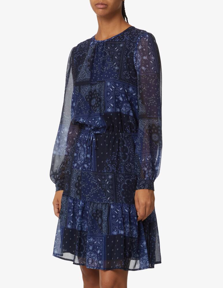 rinascente Tommy Hilfiger Paisley mini dress - Blue