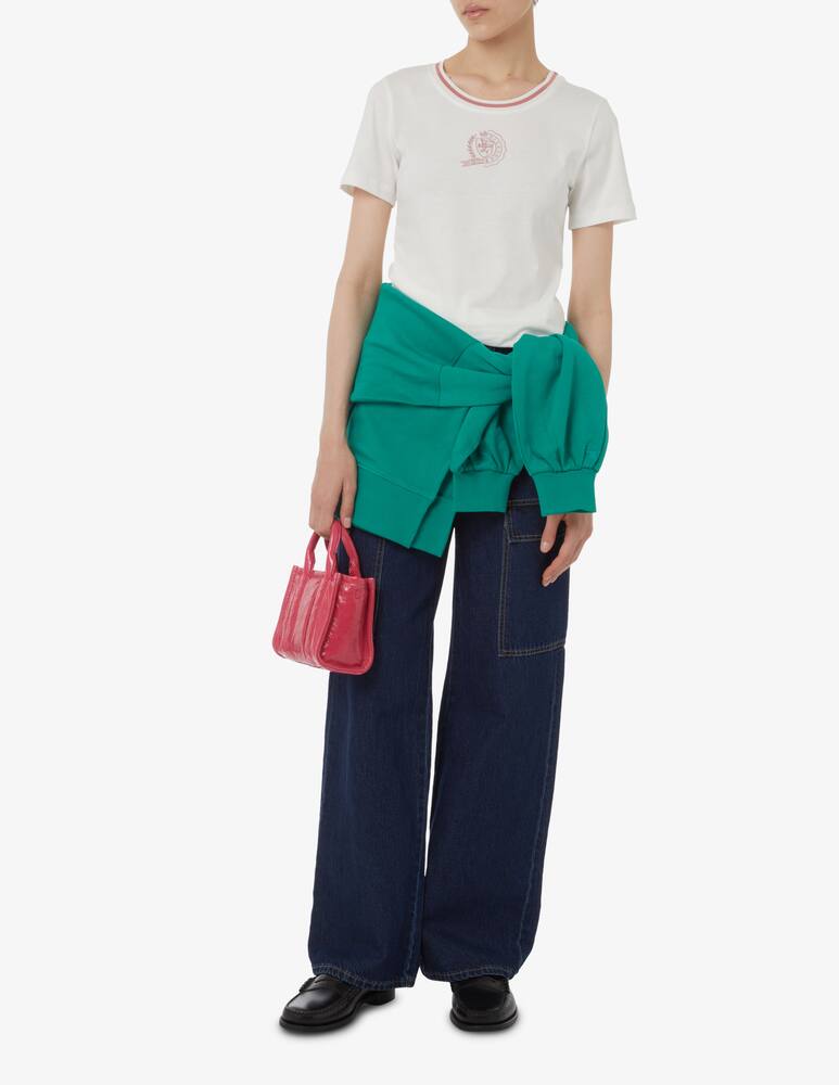 rinascente Tommy Hilfiger Icon slim crewneck top - White