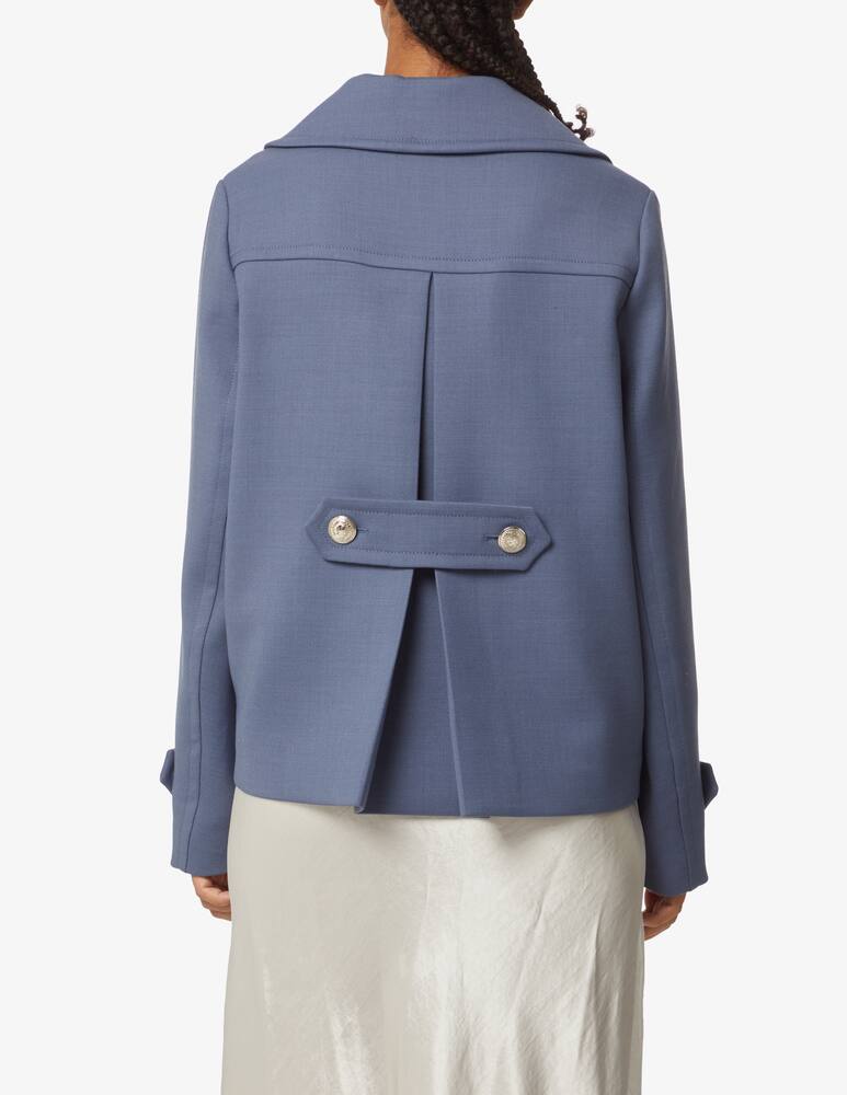 rinascente Tommy Hilfiger Wool blend peacoat coat - Blue