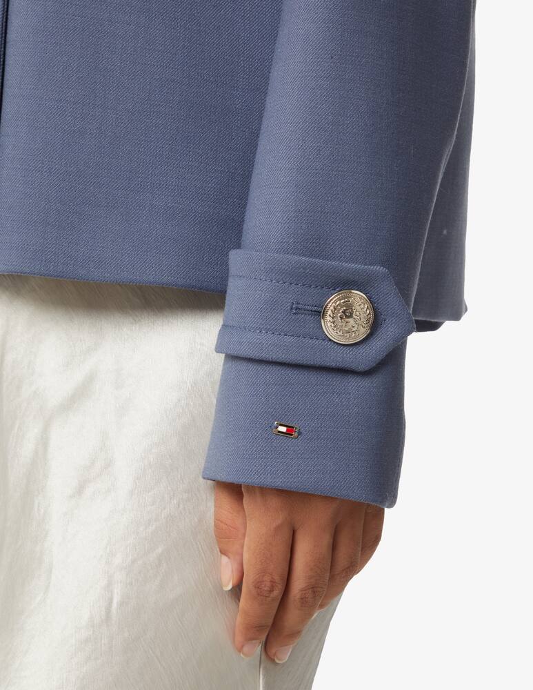 rinascente Tommy Hilfiger Wool blend peacoat coat - Blue