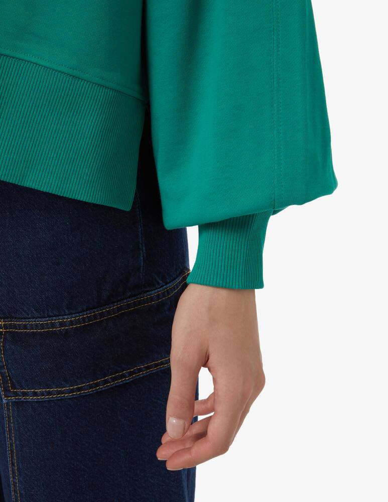 rinascente Tommy Hilfiger Felpa overzied con cappuccio Icon - Verde