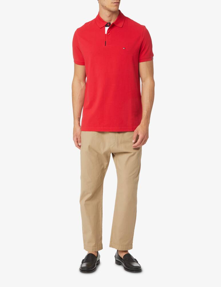 rinascente Tommy Hilfiger Buttons flag regular polo - Red