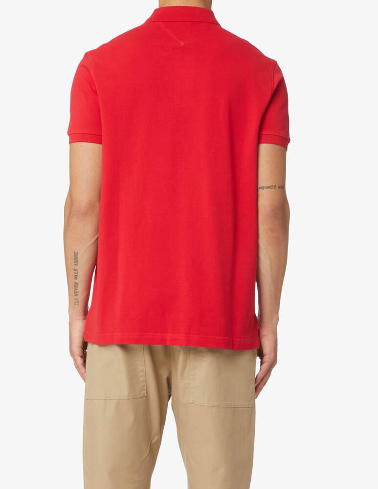 rinascente Tommy Hilfiger Buttons flag regular polo - Red