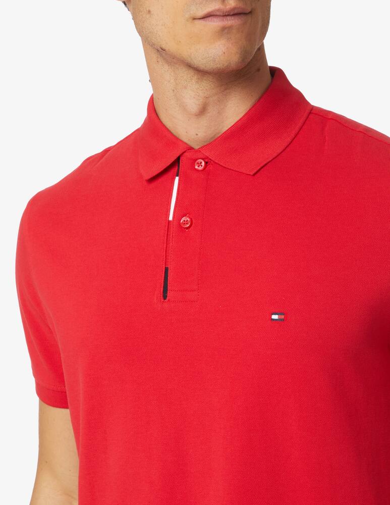rinascente Tommy Hilfiger Buttons flag regular polo - Red
