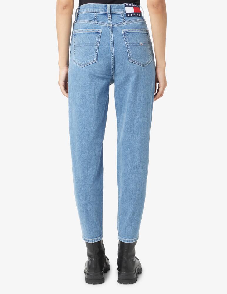 rinascente Tommy Jeans High rise mom jeans with tears - Blue