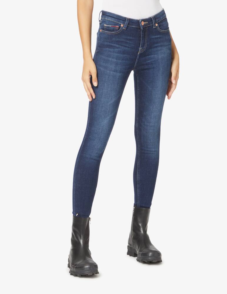 rinascente Tommy Jeans Jeans skinny a vita alta Nora - Blu