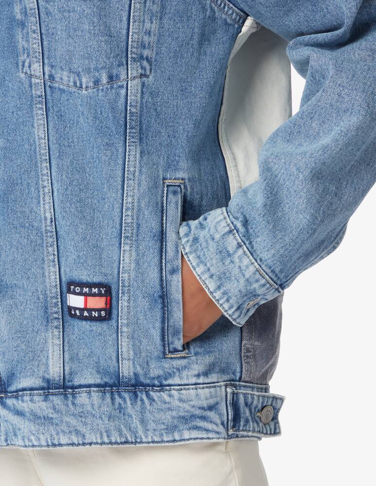 rinascente Tommy Jeans Oversized denim jacket - Light blue