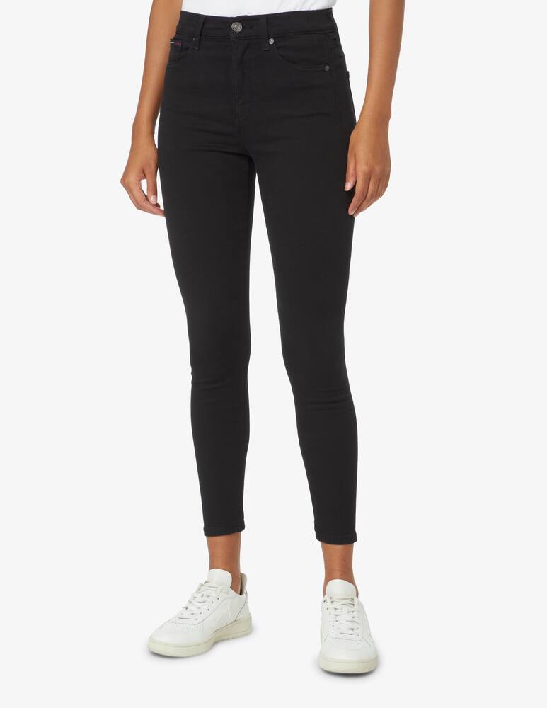 rinascente Tommy Jeans Sylvia high rise seamless skinny jeans - Black