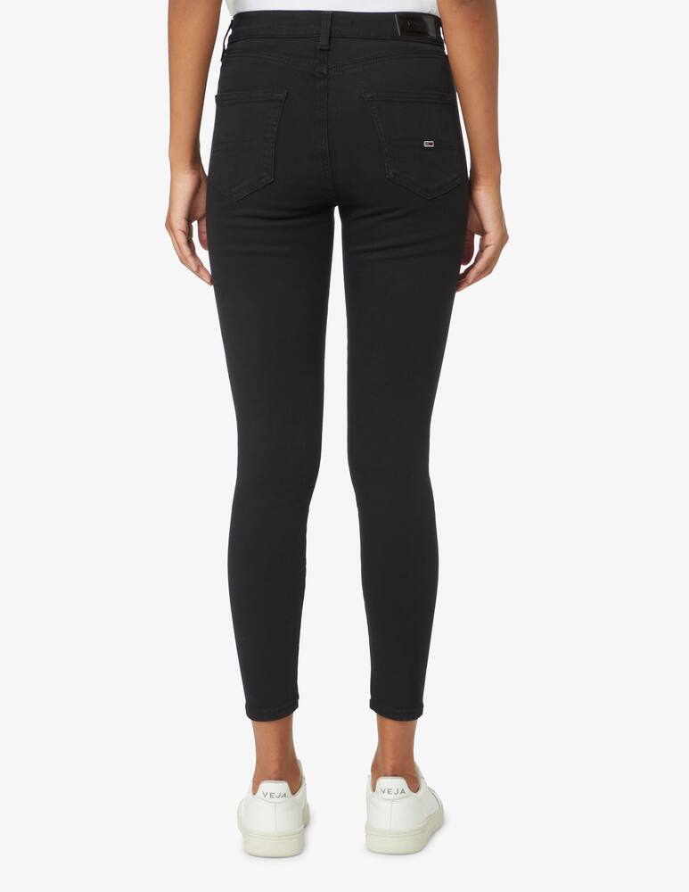 rinascente Tommy Jeans Sylvia high rise seamless skinny jeans - Black