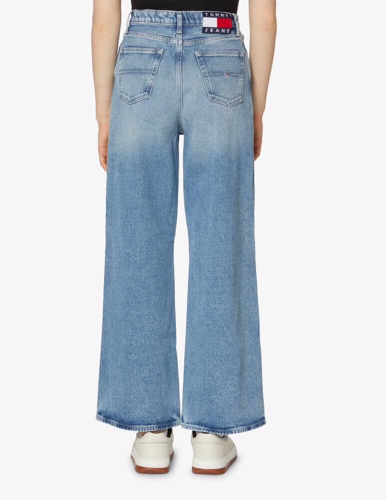 rinascente Tommy Jeans Claire high rise wide leg jeans - Blue