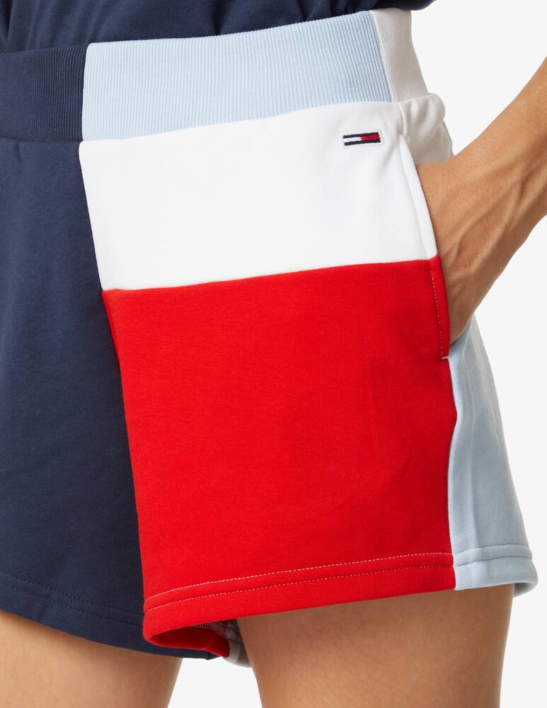 rinascente Tommy Jeans Cotton tracksuit shorts - Black