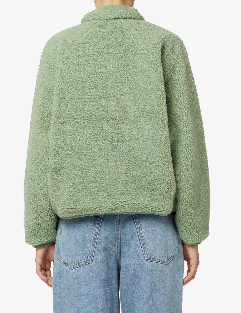 rinascente Tommy Jeans  Teddy overshirt jacket with buttons - Green