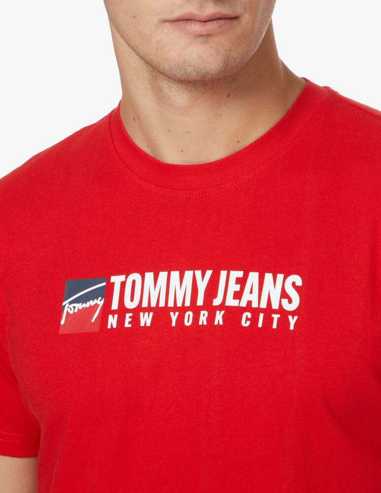 rinascente Tommy Jeans Logo t-shirt - red