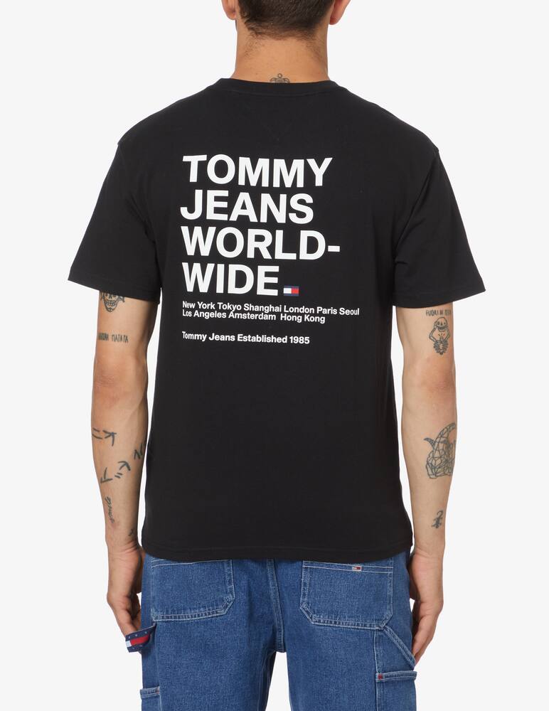 rinascente Tommy Jeans Maglietta tommy - nero
