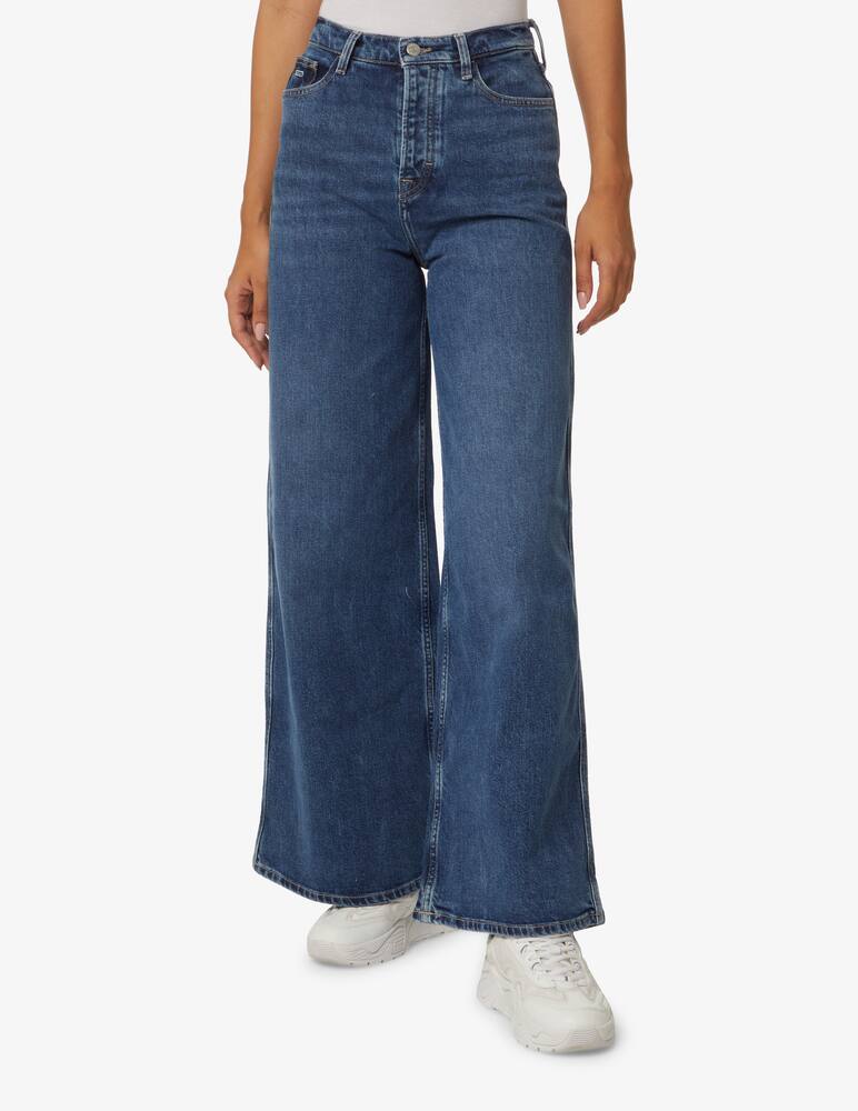 rinascente Tommy Jeans Jeans a vita alta e gamba larga Mabel - Blu