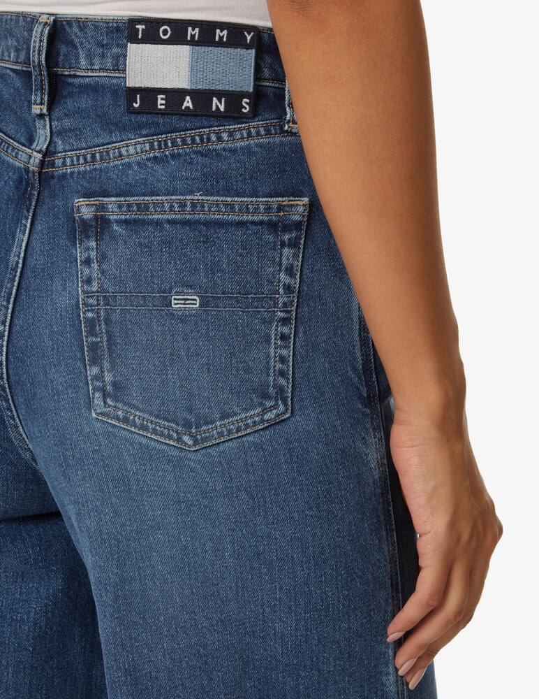 rinascente Tommy Jeans Jeans a vita alta e gamba larga Mabel - Blu