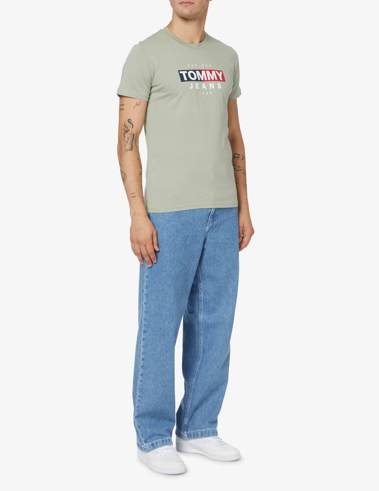 rinascente Tommy Jeans Logo t-shirt - green