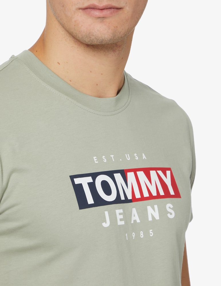 rinascente Tommy Jeans Logo t-shirt - green