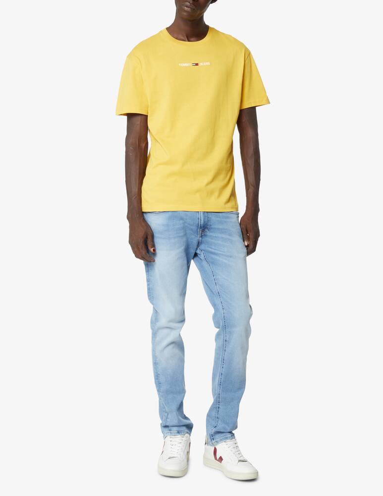 rinascente Tommy Jeans Logo t-shirt - Yellow