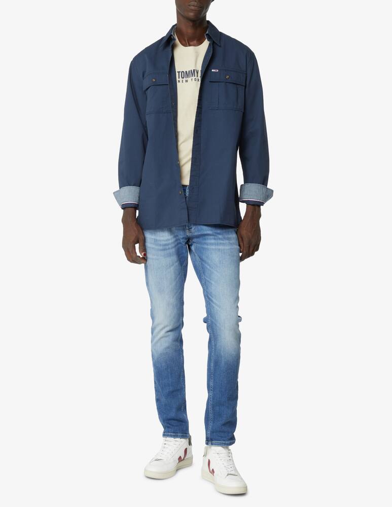 rinascente Tommy Jeans Sovracamicia - blu scuro