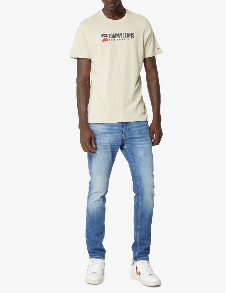 Tommy Jeans Logo t-shirt - beige - picture 2 Tommy Jeans Logo t-shirt - beige - picture 2