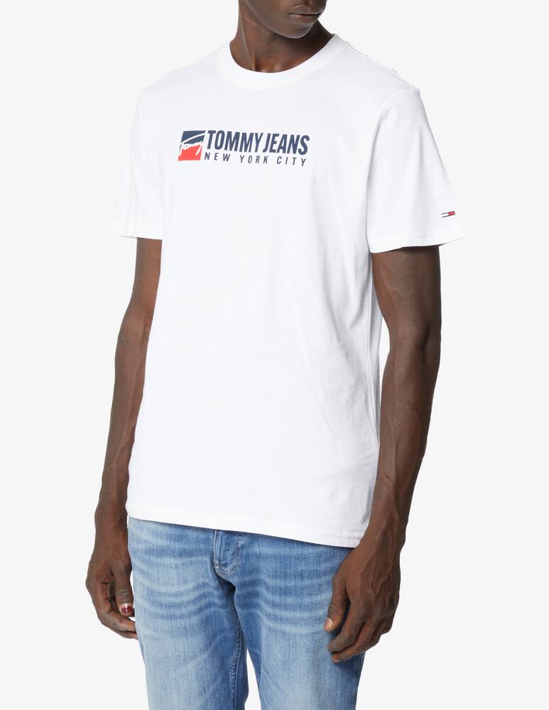 rinascente Tommy Jeans Logo t-shirt - white