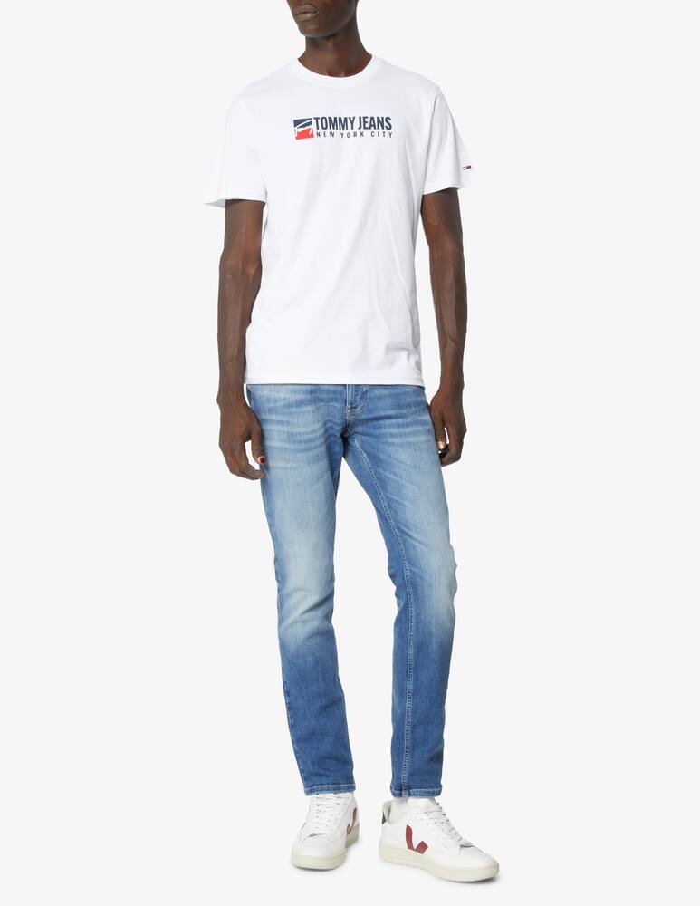 rinascente Tommy Jeans Logo t-shirt - white