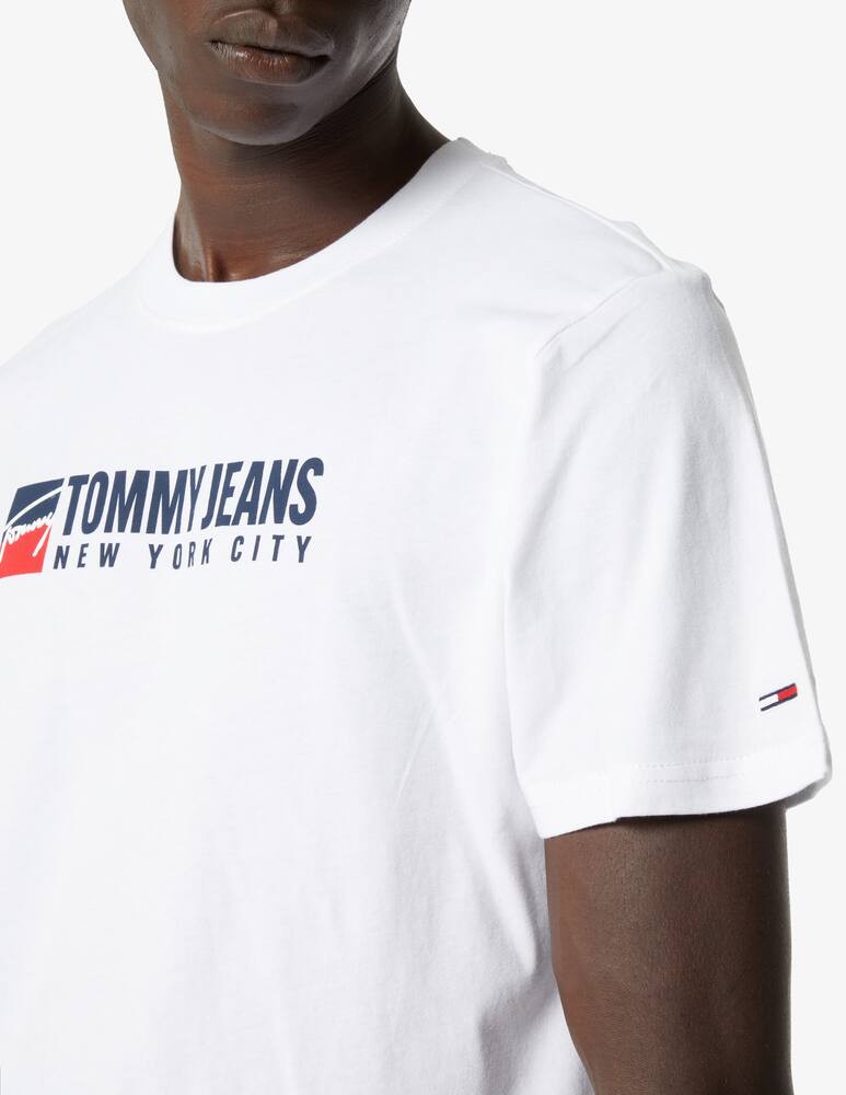 rinascente Tommy Jeans Logo t-shirt - white