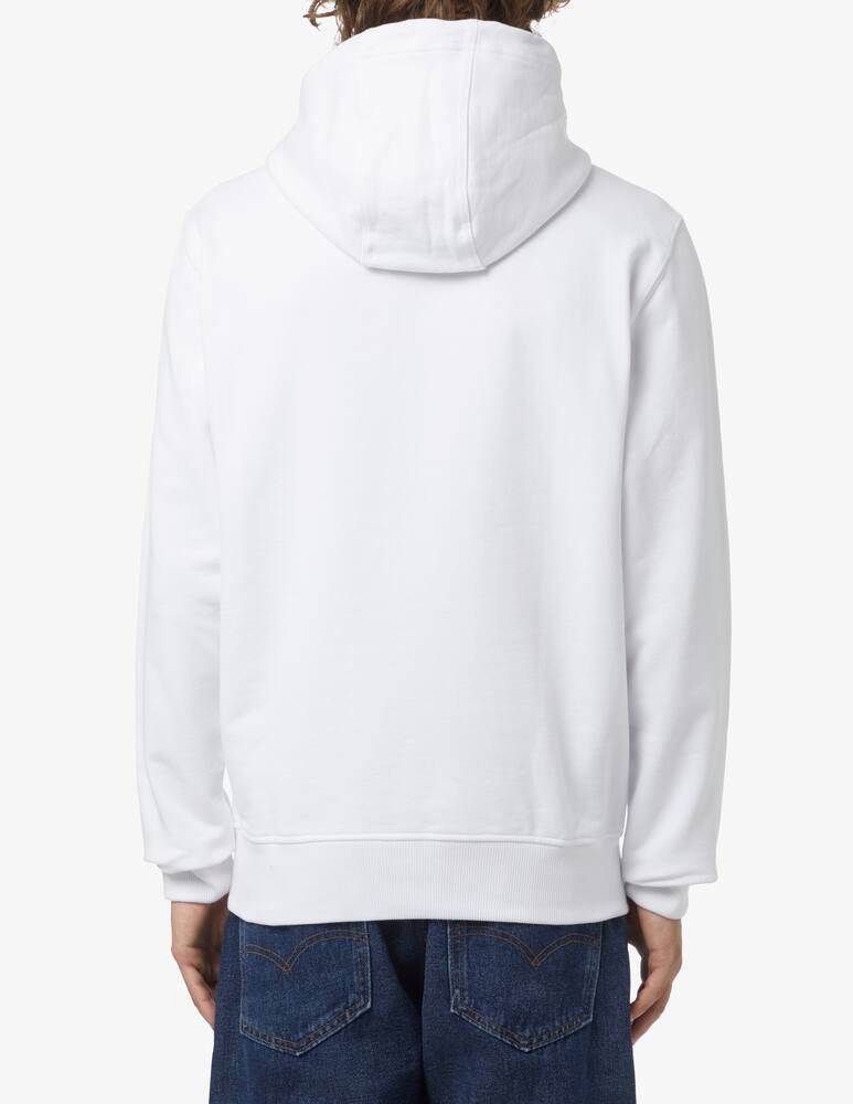 rinascente Tommy Jeans Hooded logo sweater - white