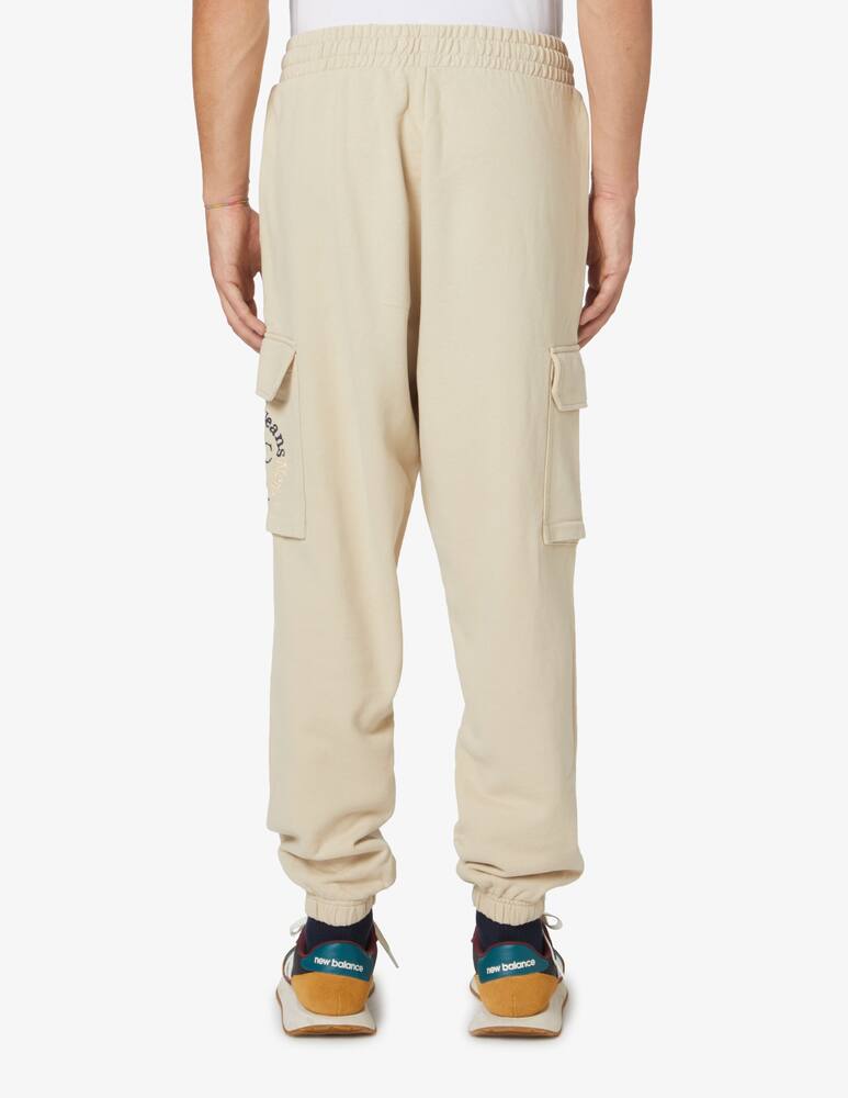 rinascente Tommy Jeans Logo cargo sweatpants - Beige