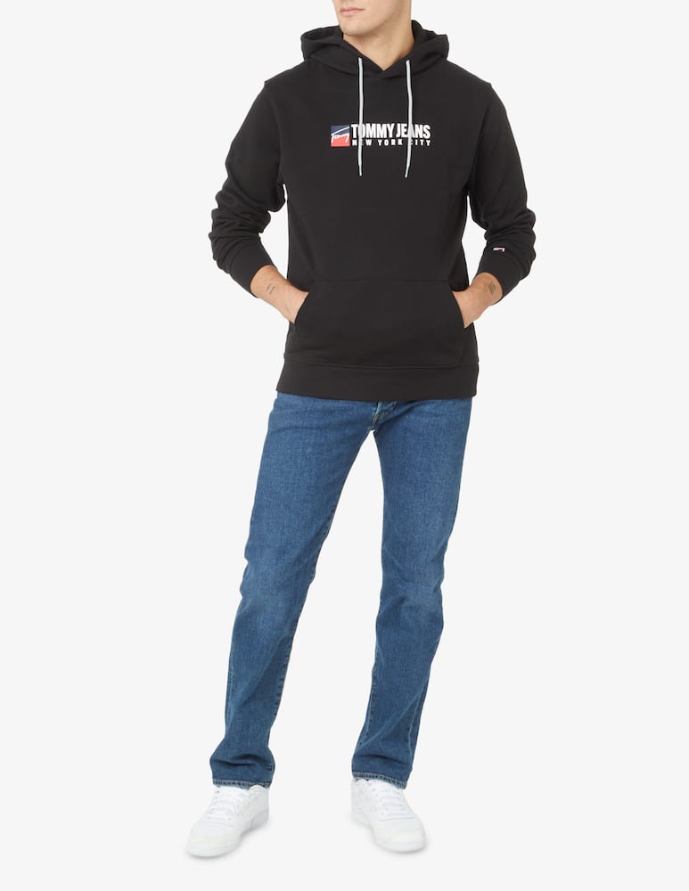 Tommy Jeans Hooded logo sweater - black - picture 2 Tommy Jeans Hooded logo sweater - black - picture 2