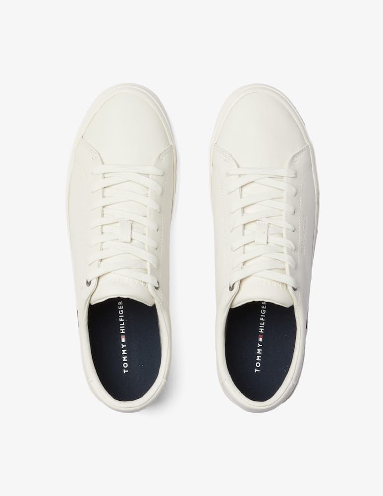 rinascente Tommy Hilfiger Sneakers in pelle bjorn vulc - Bianco