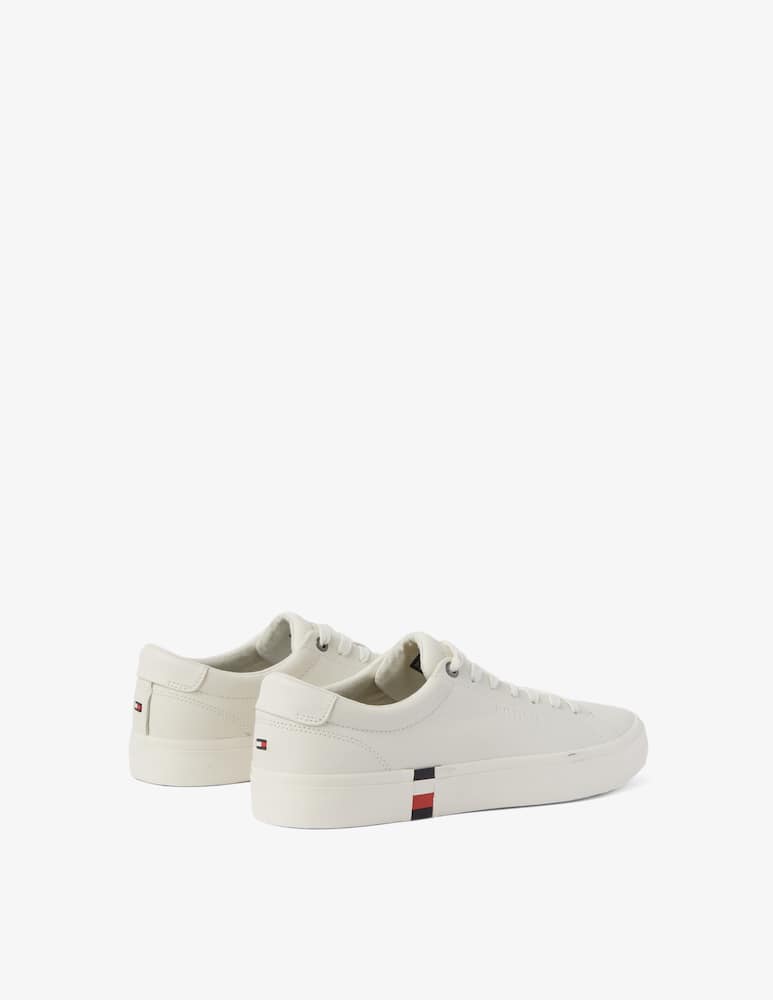 rinascente Tommy Hilfiger Sneakers in pelle bjorn vulc - Bianco
