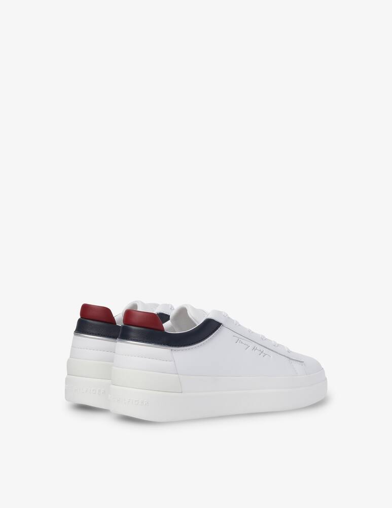 rinascente Tommy Hilfiger Leather sneakers - White