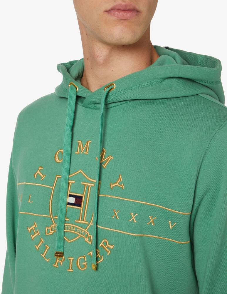 rinascente Tommy Hilfiger Logo icon hoodie - Green