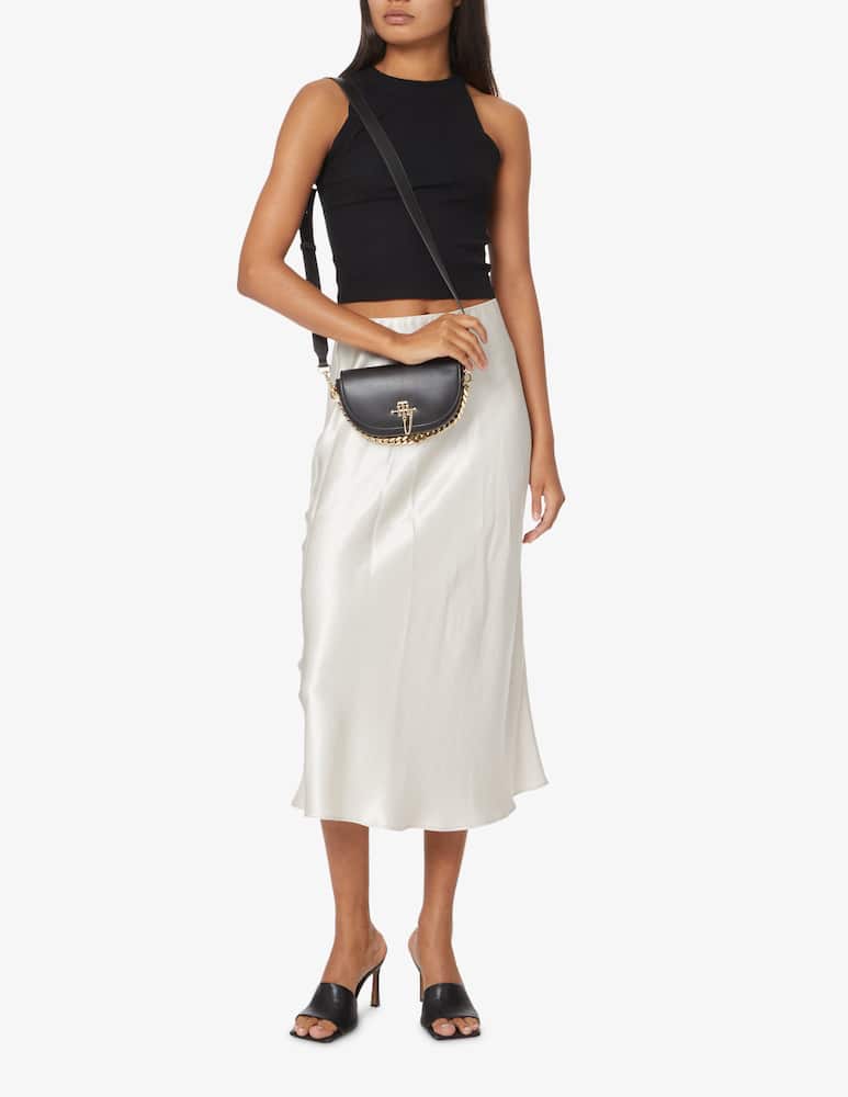 rinascente Tommy Hilfiger Borsa a tracolla piccola arrotondata - Nero