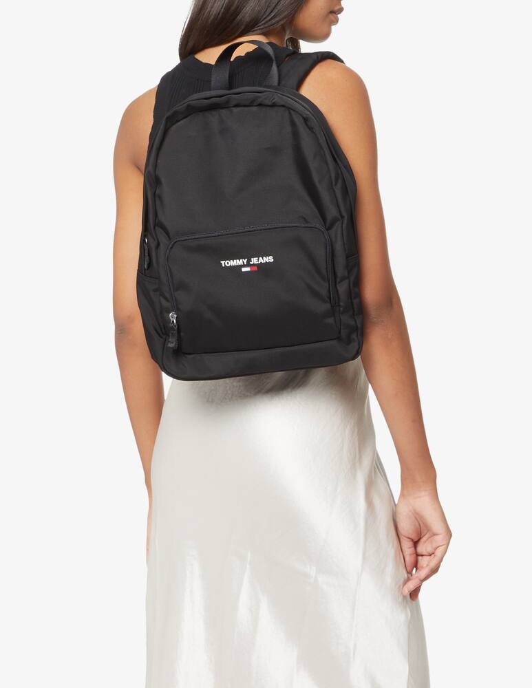rinascente Tommy Jeans Zaino Essential con logo - Nero