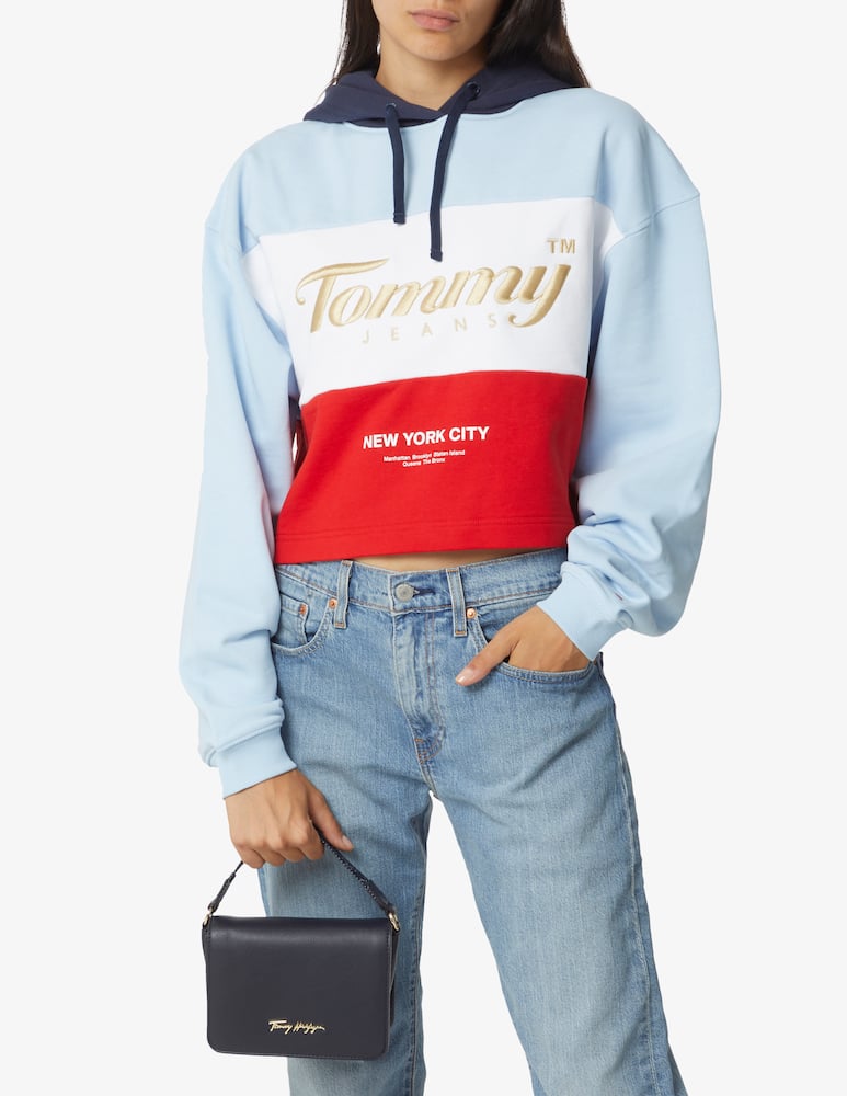 rinascente Tommy Hilfiger Small handbag with logo - Blue