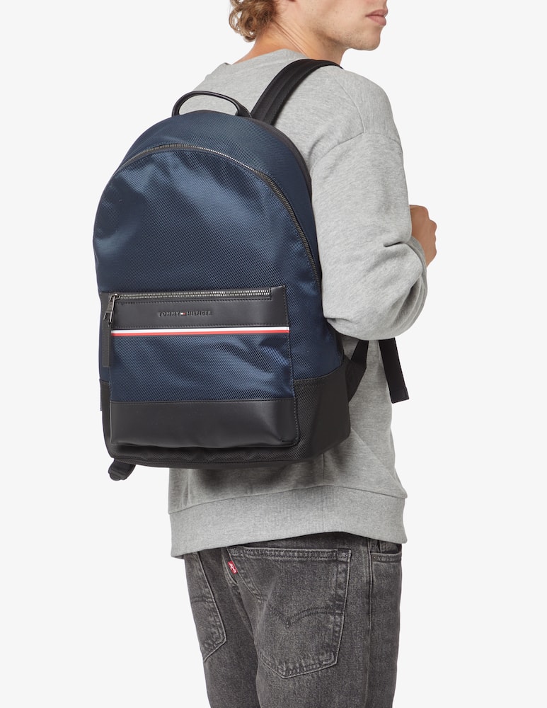 rinascente Tommy Hilfiger 1985 elevated nylon backpack - Blue